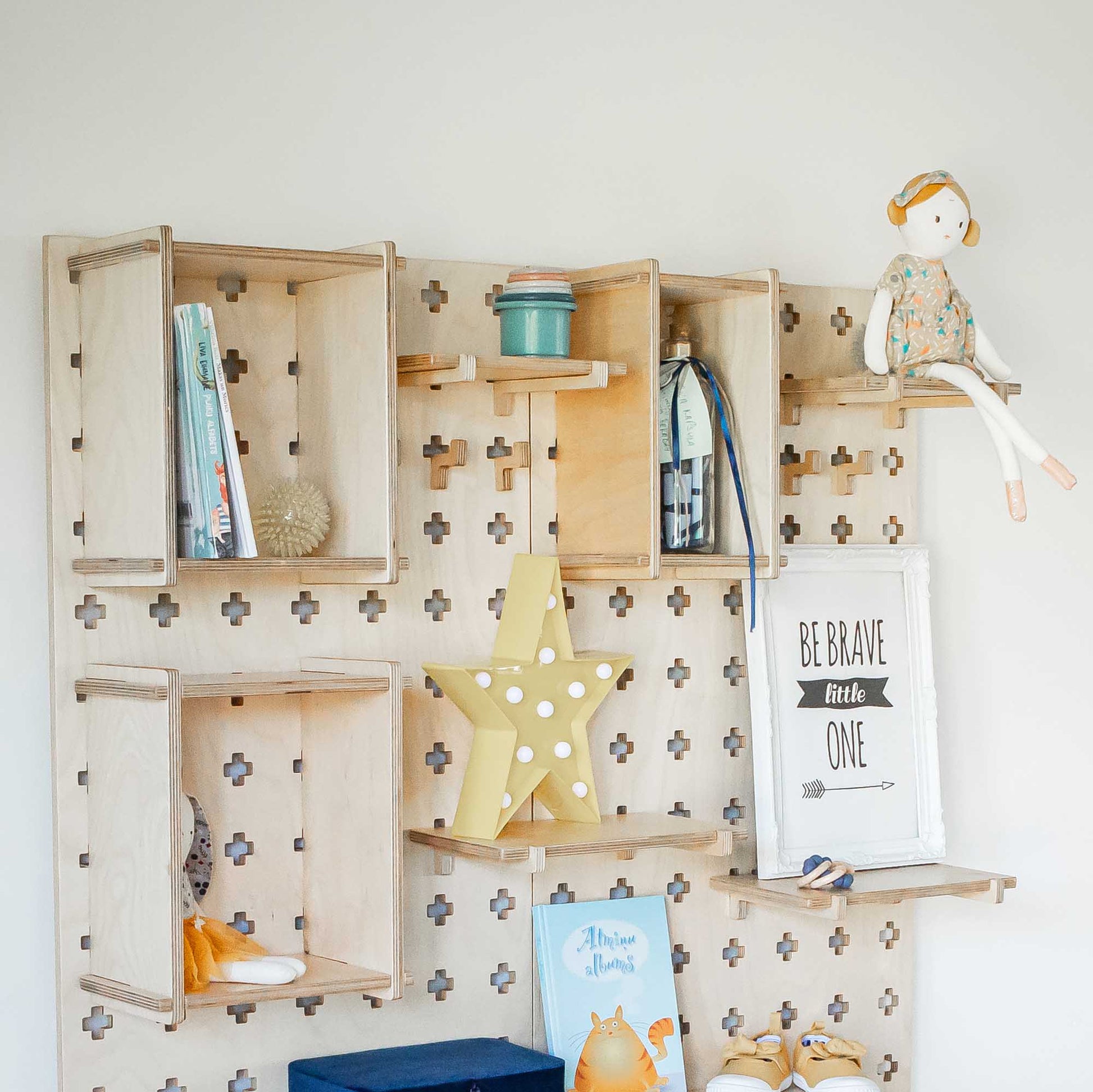 Large Pegboard Display Stand – Sweet HOME from wood