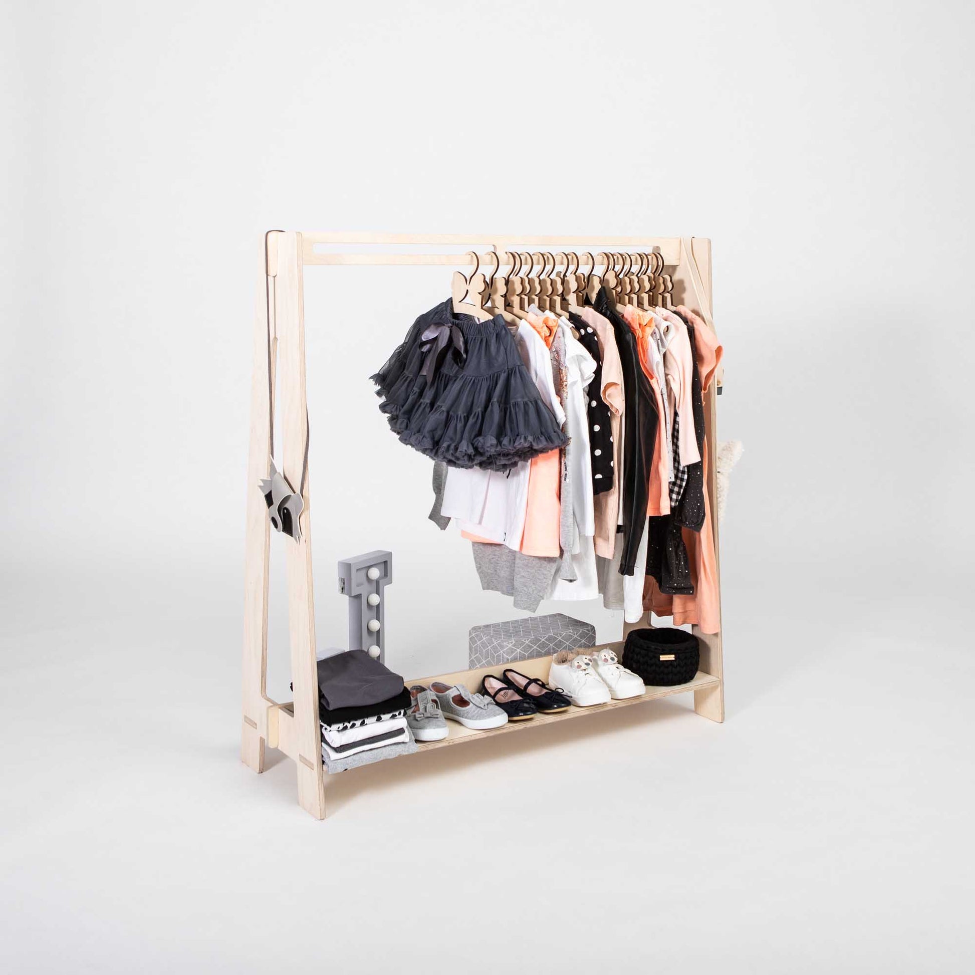 Clothing Display Kmart Childrens Clothes Shelf With Hooks Kmart