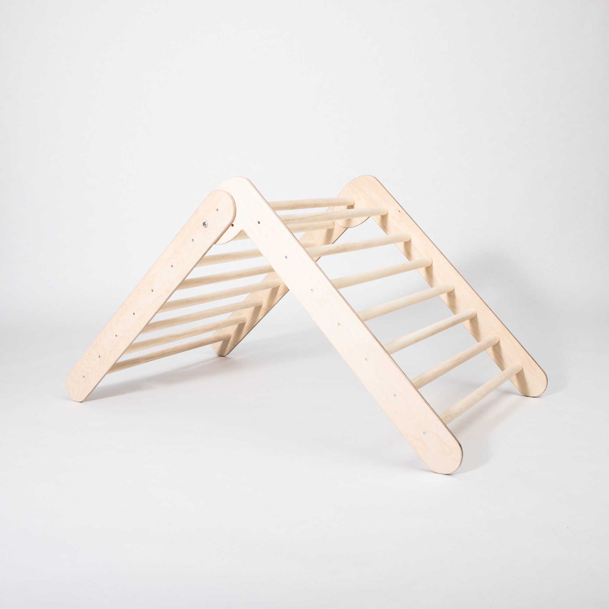 Swelt Ladder Montessori Triangle Ladder Climber COSTWAY Toddler Climbing Frame ...