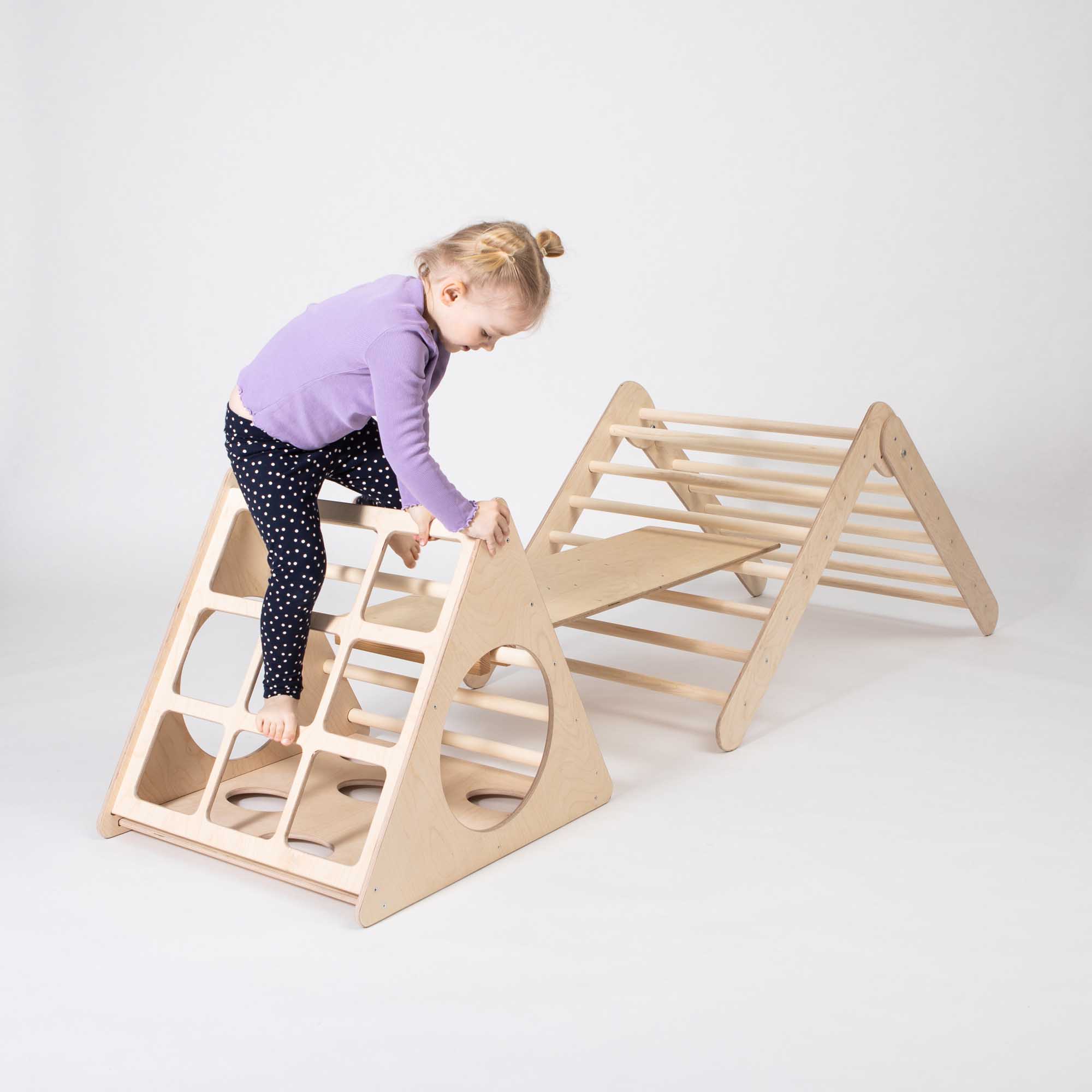 Climbing triangle + Foldable climbing triangle + a ramp – Sweet HOME ...