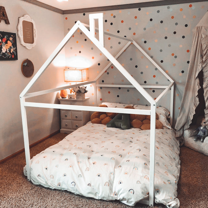 toddler bed house, Montessori toddler, floor house bed, toddler house bed, loft bed, toddler bed frame, kid bed frame, twin bed frame kid, wooden house bed, bed frame, toddler floor bed, wood frame house bed, twin xl loft bed, toddler bed house