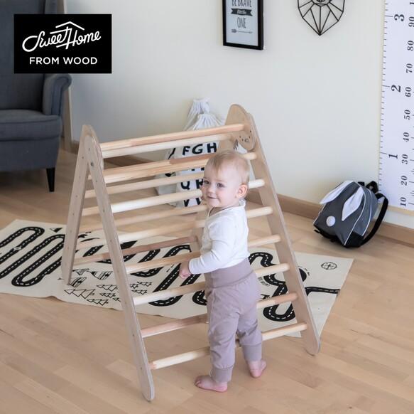  toddler climber, activity gym, waldorf furniture Gift for kids, eco toys, Montessori climber, climbing gym, climbing toddler, indoor playground, wooden climb toy, climbing set, wooden toy, toddler gym, natural toy, climbing arch, rocking board